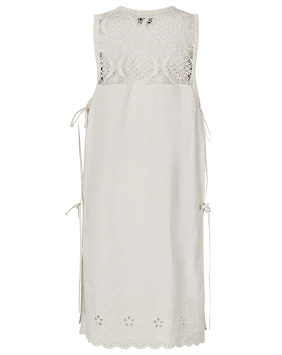 Lollys Laundry - BelloLL Top Long Kjole - White